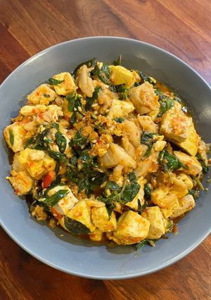 Foto resep Tahu kuning jamur kemangi
