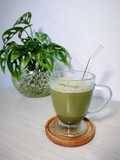 Dirty Matcha Latte