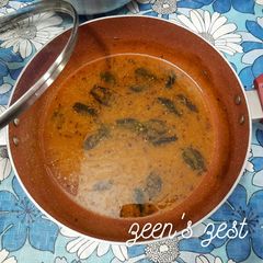 A picture of Tomato Rasam.