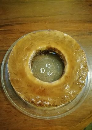 Una foto de Pastel imposible o chocoflan