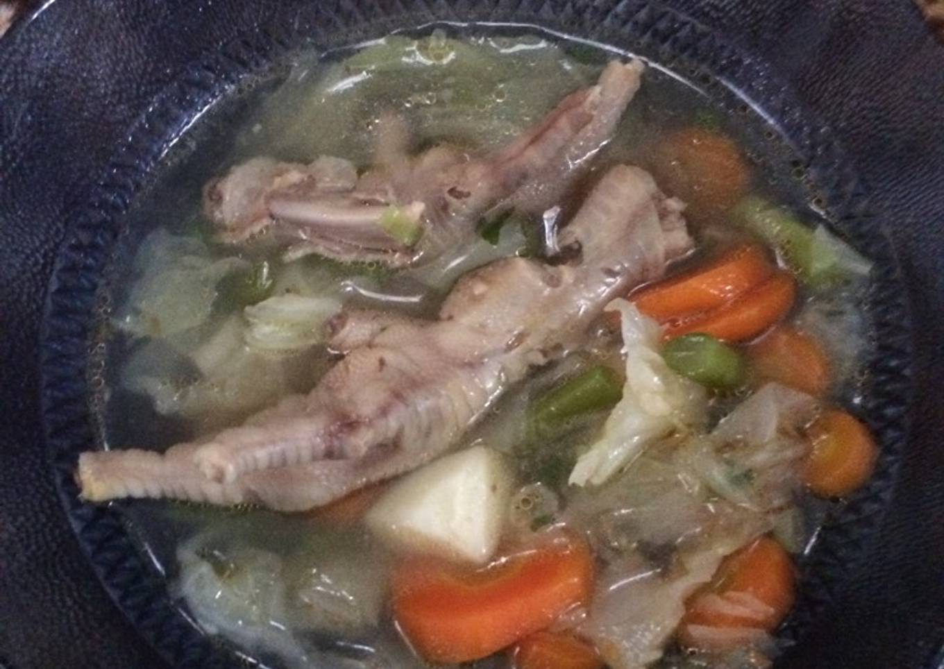 Sayur sop ceker