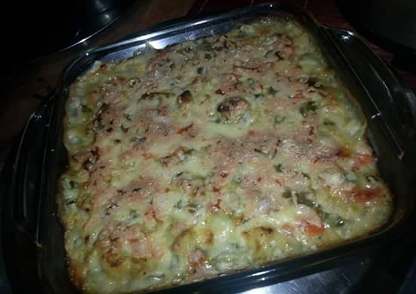 Baked vegetable