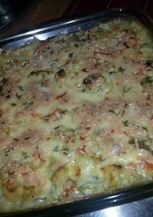 A picture of Baked vegetable.