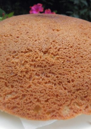 Una foto de Bizcochuelo o bizcocho base light (0% harina, 0% materia grasa, 0% azúcar)