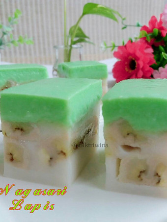 Anti Ribet, Membuat Nagasari Lapis Pandan Menu Enak