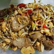 Orak arik Telur Toge Bakso