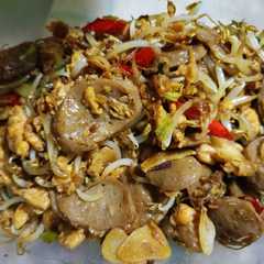 A picture of Orak arik Telur Toge Bakso.