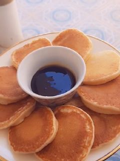 صورة لوصفة بان كيك 💙💙