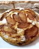 Torta soffice con mele cotta al vapore