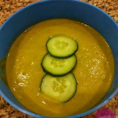 A picture of Carrot soup.