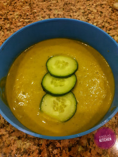 A picture of Carrot soup.