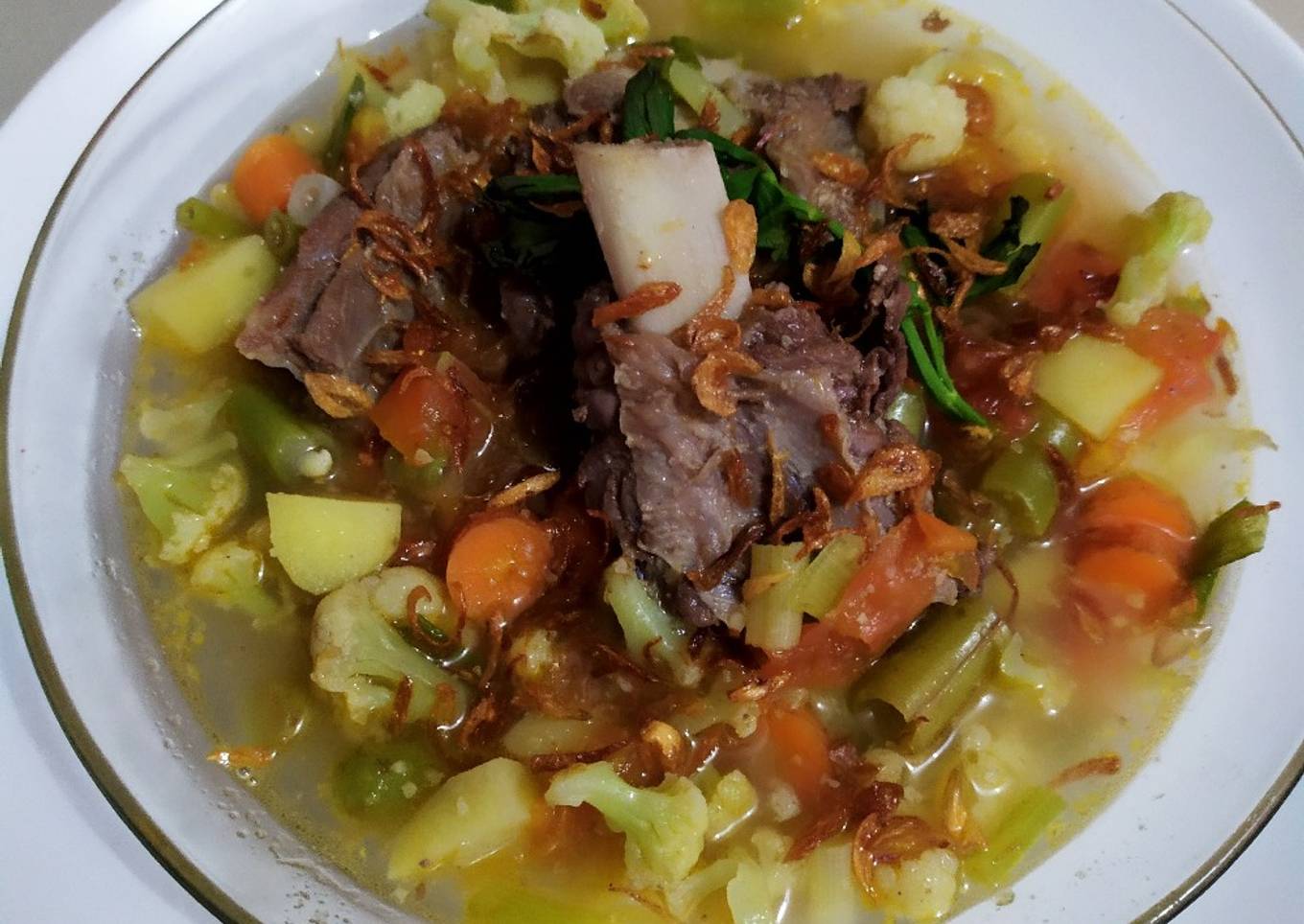 Sop Iga Sapi Romantis