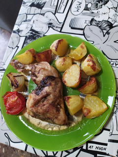 Una foto de Pollo al horno