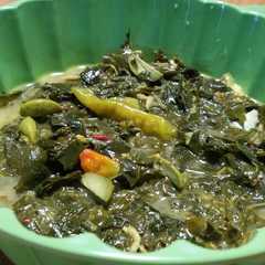 A picture of GULAI DAUN SINGKONG.