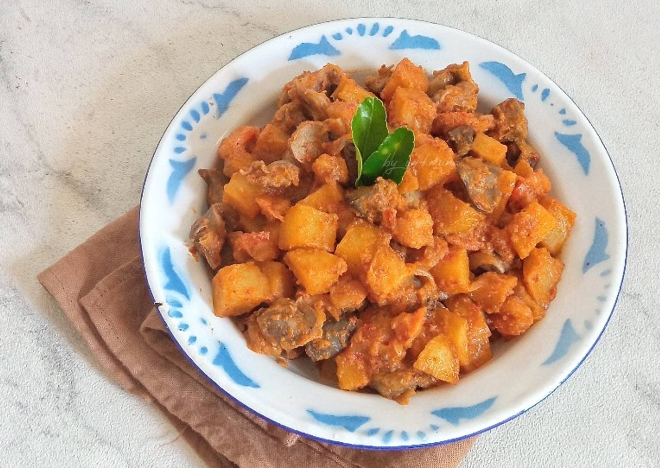 Sambal Goreng Kentang Hati Ayam Udang