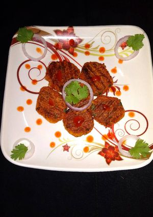 A picture of Papaya tikka.