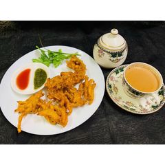 A picture of Crispy onion pakora#ebook post 8.