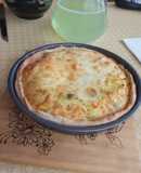 Tarta de verduras que tengas en casa. 🥰
