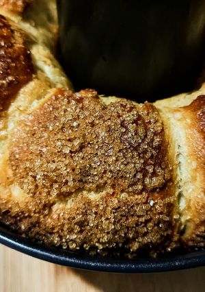 Una foto de ROSCA De Pan Piñita🍍...!