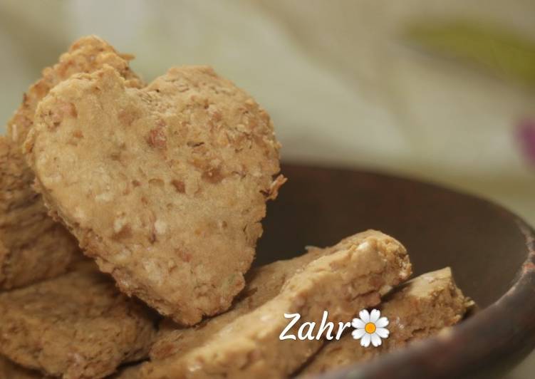 Bagaimana Menyiapkan Ginger Wheat Bran Cookies with Mocaf Flour (gluten free), Enak Banget