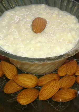 A picture of Rice kheer.