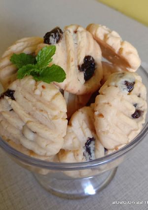 Foto resep Cookies Kismis Teflon