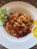 Finocchi stufati alla mediterranea