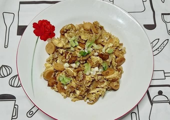 Resep Orak Arik Telur Sosis Saus Teriyaki Oleh Roro Woelan - Cookpad