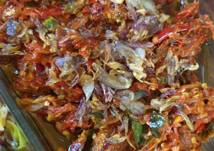 Resep Sambel terasi Anti Gagal