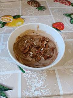 Una foto de Papilla de gofio, avena y chocolate