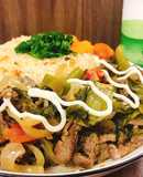 Cơm rang dưa bò kiểu nhà làm