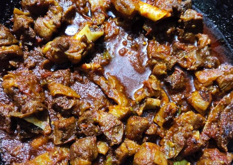 Steps to Prepare Quick Dunba Karahi