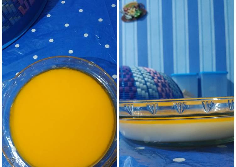 Puding tahu sederhana