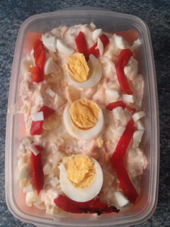 Una foto de Ensaladilla con alioli