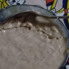 A picture of Banana ice-cream.