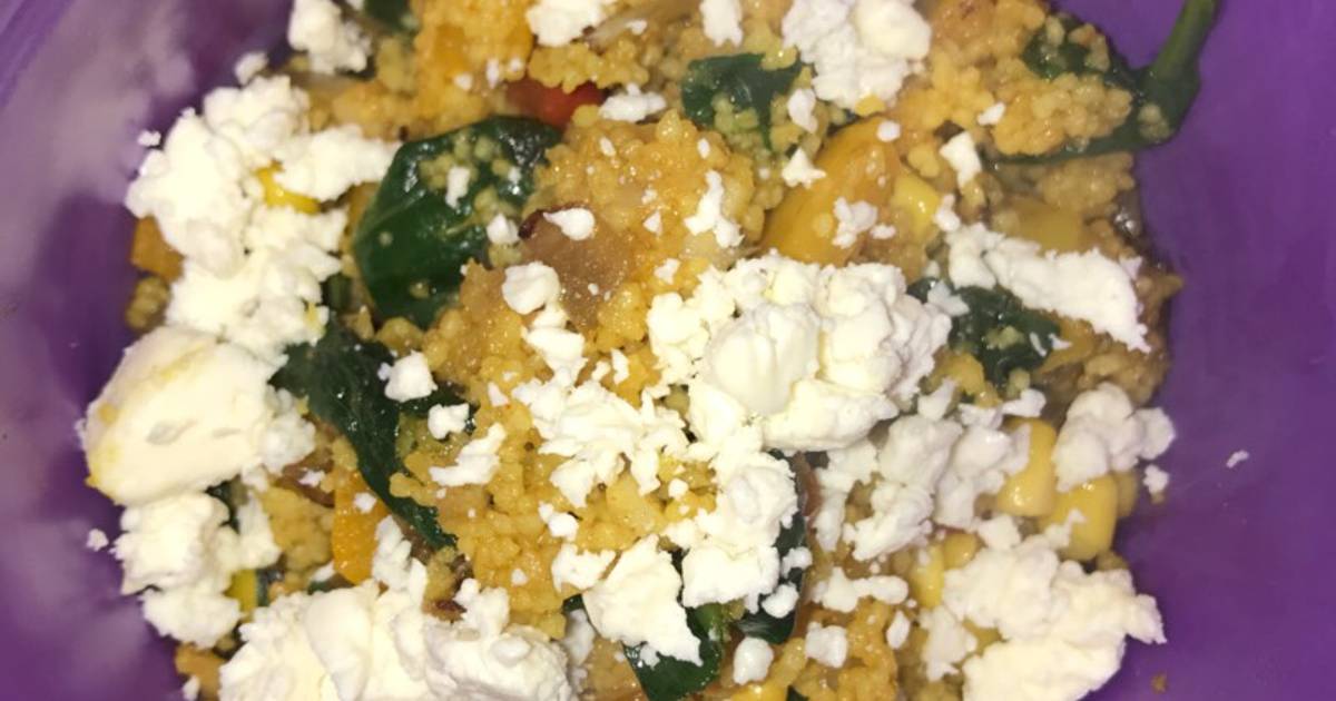 Vitamin packed Cous cous lunch Recipe by Aleksandra Gondek Cookpad