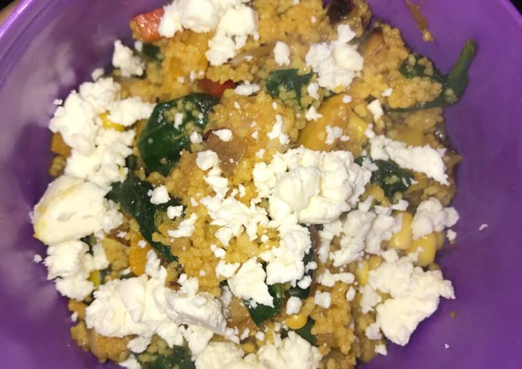 Recipe of Quick Vitamin packed Cous cous lunch