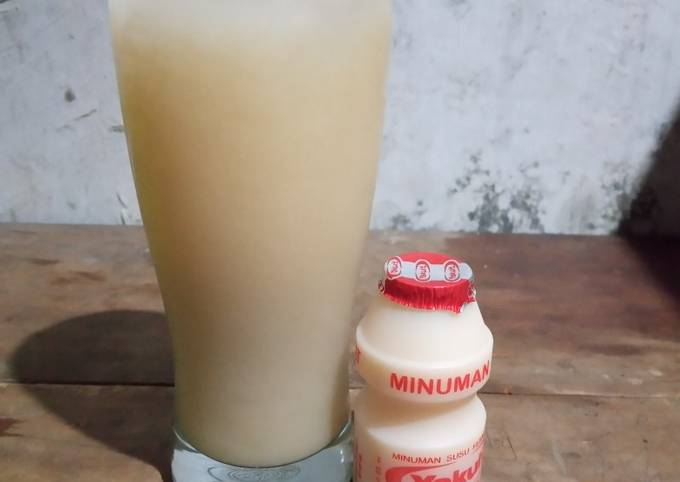 Cara bikin Ice Yakult Tea Cara bikin Ice Yakult Tea