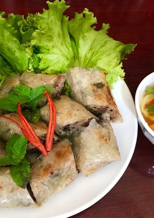 Hình của món Chả nem.