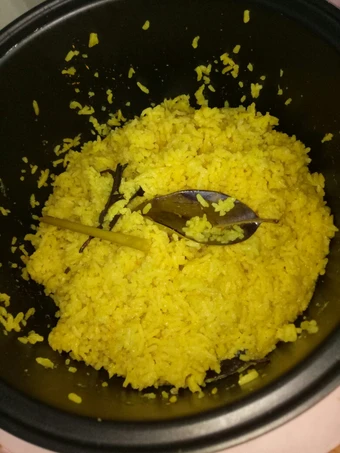 Langkah Gampang Membuat Resep  Nasi Kuning ricecooker super simple yang Sempurna, Menggugah Selera