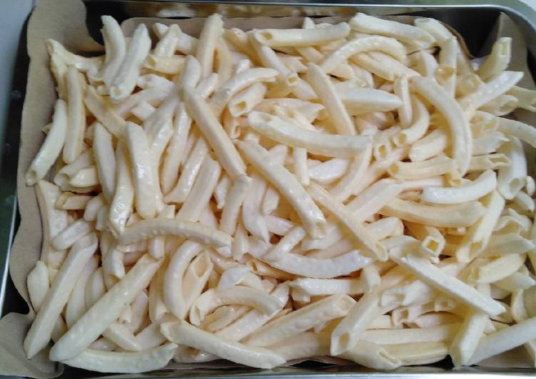 Cara Gampang Menyiapkan Kerupuk Kentang / French Fries 2000 KW yang Sempurna