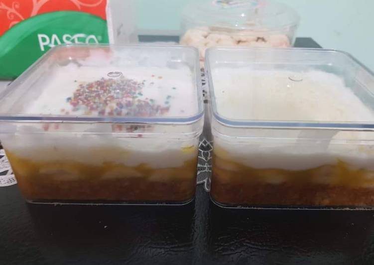 Resep Banoffe Dessert Box, Bisa Manjain Lidah