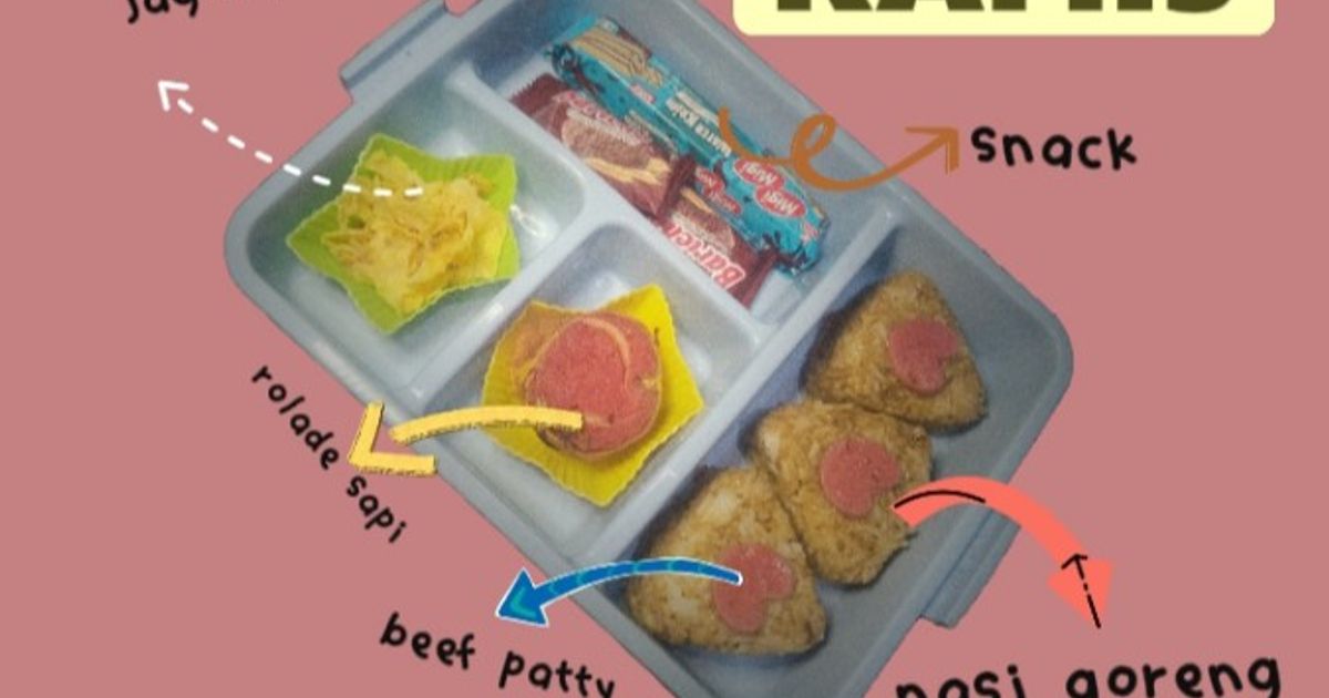 Bekal sekolah : nasi goreng