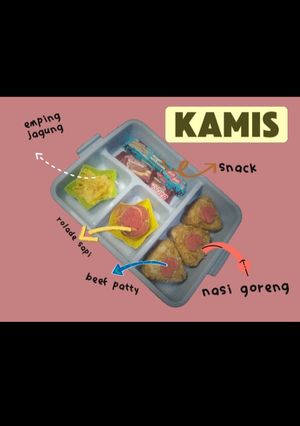 Foto resep Bekal sekolah : nasi goreng