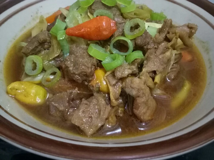 Langkah Mudah untuk Membikin Resep 214. Tongseng kambing yang Menggugah Selera Anti Ribet, Lezat Sekali