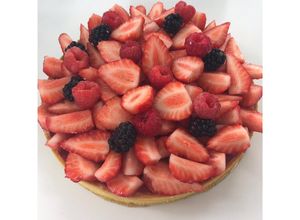 Une photo de Tarte aux fraises Vanille