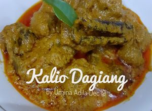 Foto resep Kalio Dagiang Jo Kantang / Kalio Daging Kentang #Tips #NoMSG