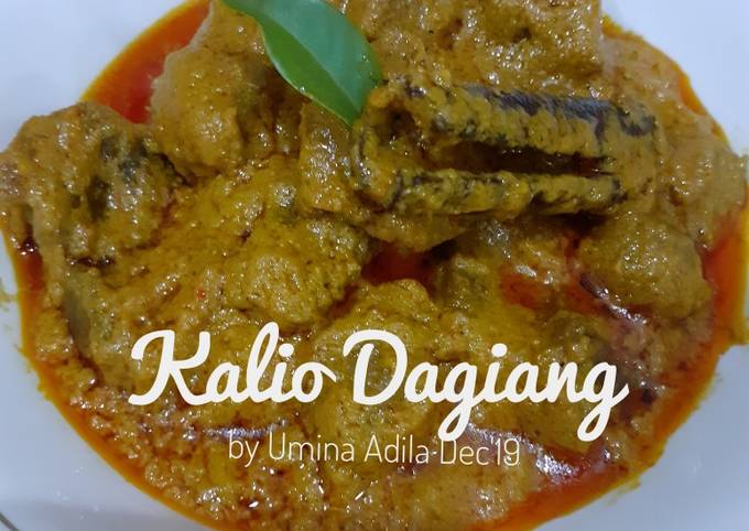 Cara Membuat Kalio Dagiang Jo Kantang / Kalio Daging Kentang #Tips #NoMSG Murah