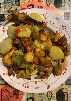 Gambar Ayam goreng berlada ala jawa