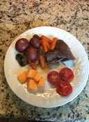 Chuck Pot Roast with Baby Carrots & Baby Red Potatoes